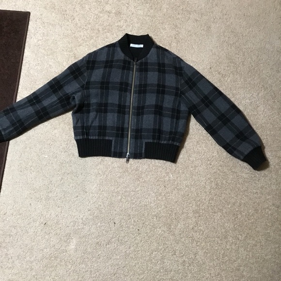 Vince. Wool bomber jacket - Picture 2 of 14